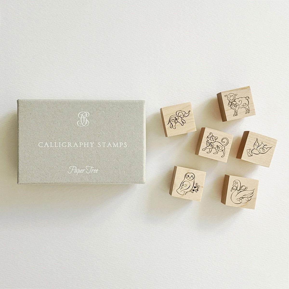 Belinda Chim × Paper Tree/スタンプセット/Calligraphy Stamp Set