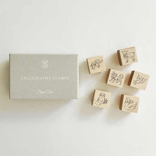 Belinda Chim × Paper Tree/スタンプセット/Calligraphy Stamp Set