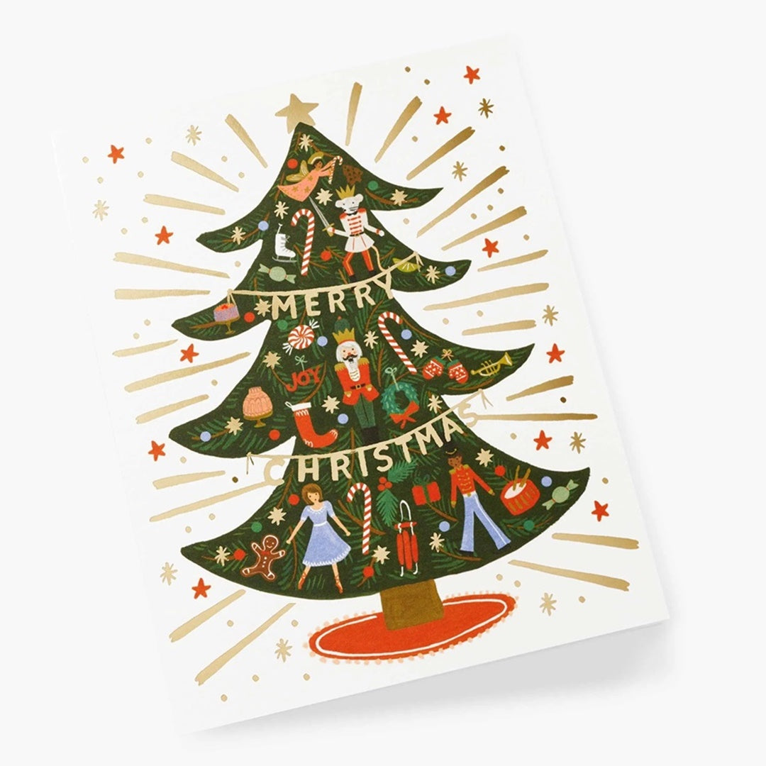 Rifle Paper/Single Card/Nutcracker Tree