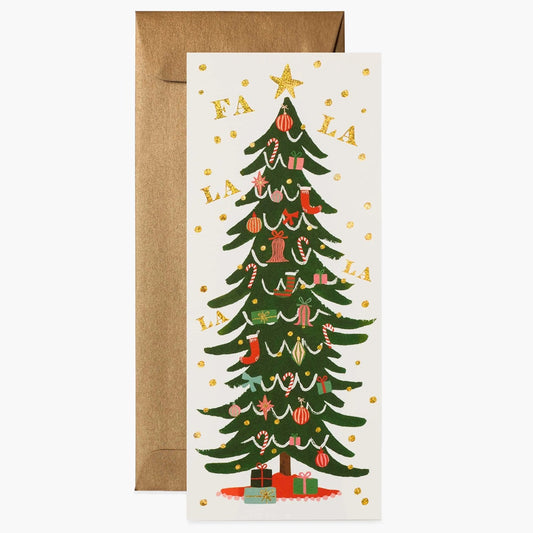 Rifle Paper/Single Card/Fa La La Tree