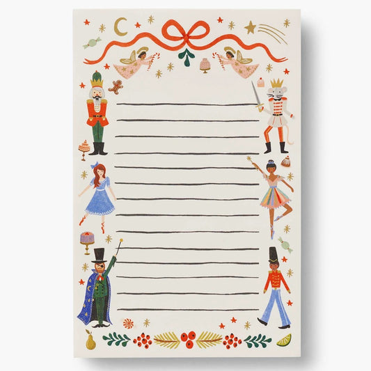 Rifle Paper/Notepad/Nutcracker Lined Notepad