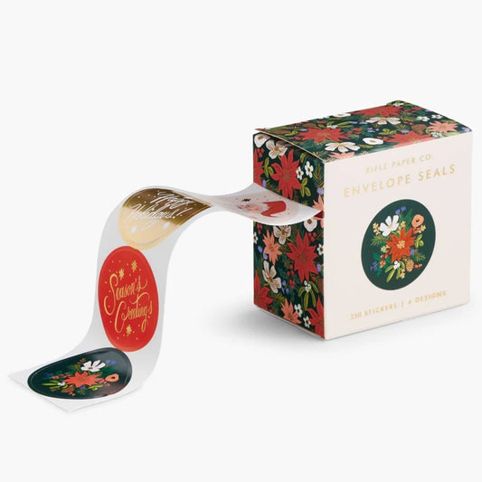 Rifle Paper/シールボックス/Envelope Seals - Holiday