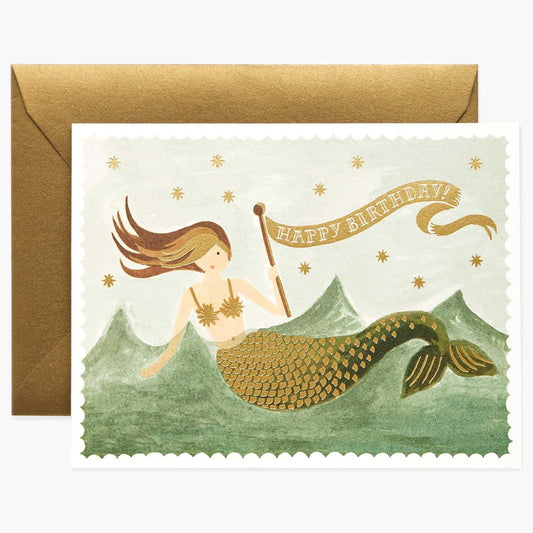 Rifle Paper/シングルカード/Mermaid