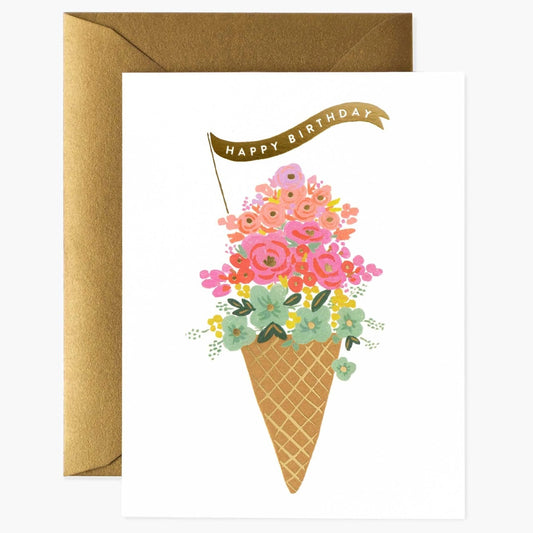 Rifle Paper/シングルカード/Ice Cream Birthday
