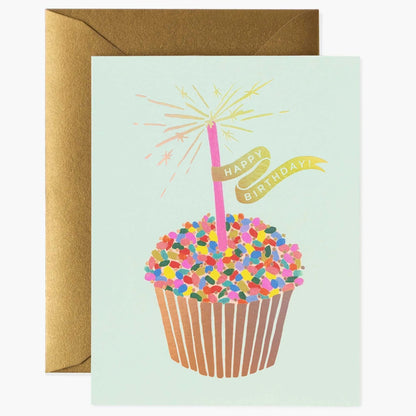 Rifle Paper/シングルカード/Cup Cake Birthday