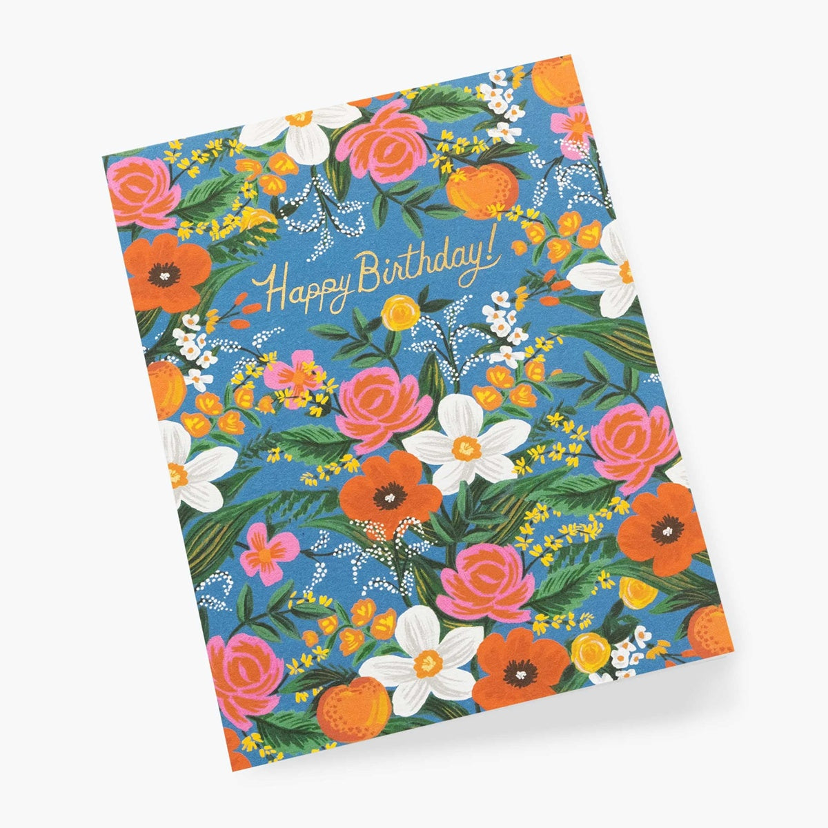 Rifle Paper/Single Card/Orange Birthday