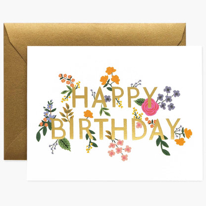 Rifle Paper/シングルカード/Wildwood Birthday