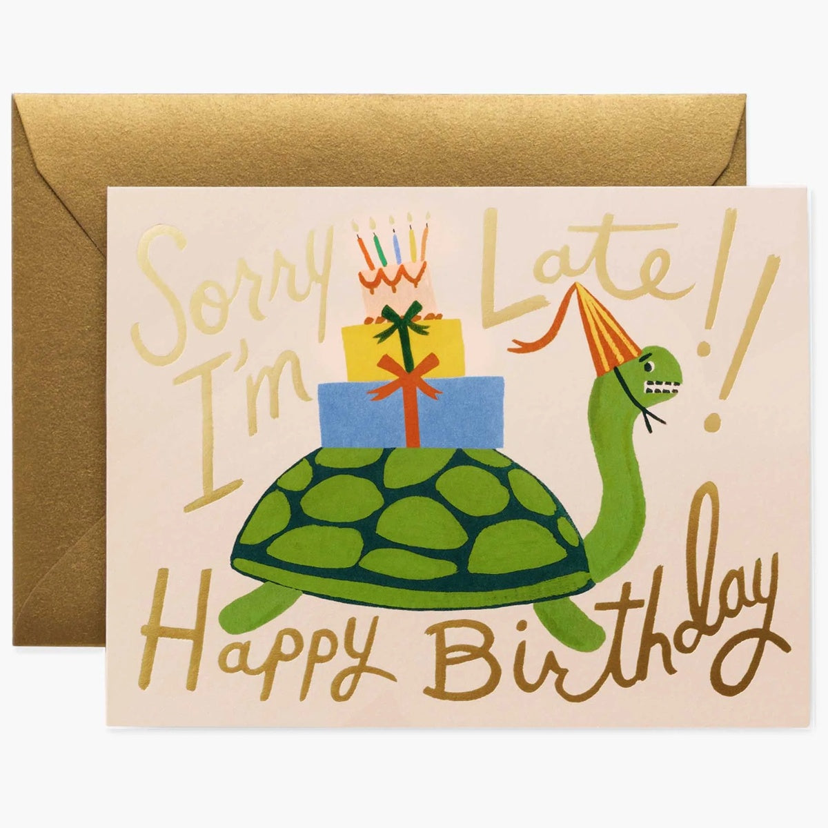 Rifle Paper/シングルカード/Turtle Birthday