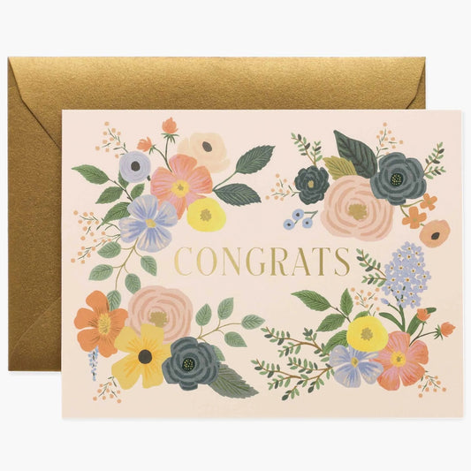 Rifle Paper/シングルカード/Garden Forest Congratulations