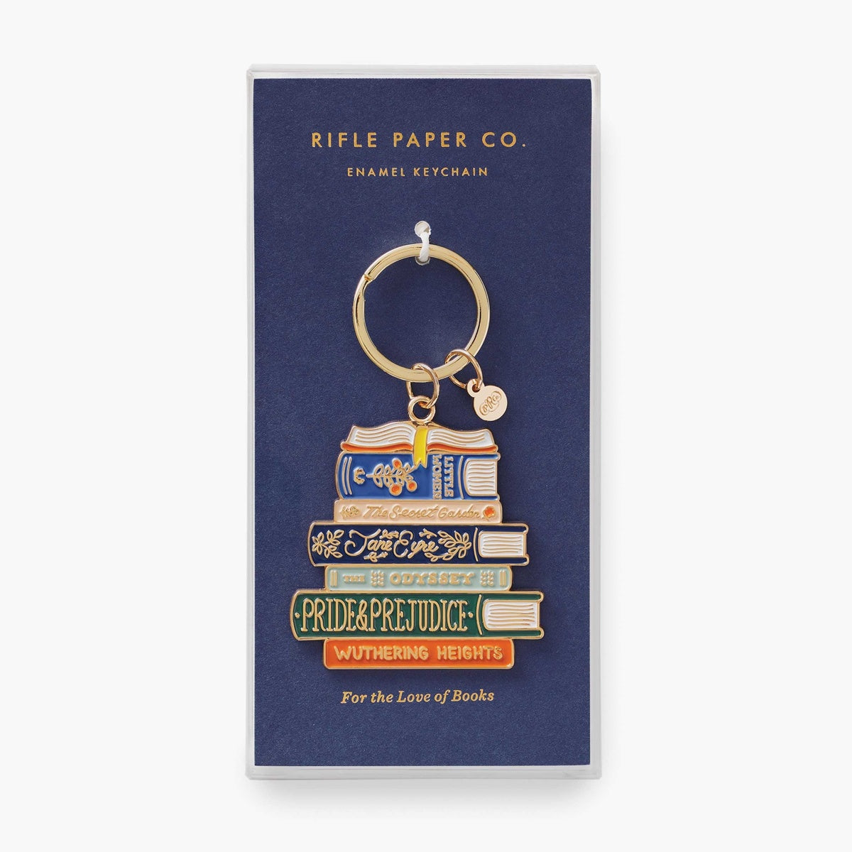 Rifle Paper/キーホルダー/Enamel Keychain - Book Club