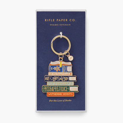 Rifle Paper/キーホルダー/Enamel Keychain - Book Club
