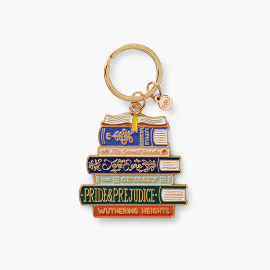 Rifle Paper/キーホルダー/Enamel Keychain - Book Club