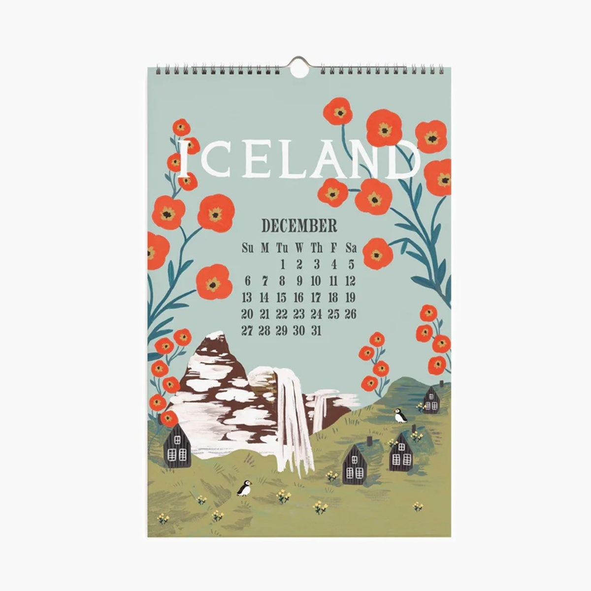 Rifle Paper/カレンダー/2026 World Travel Calendar