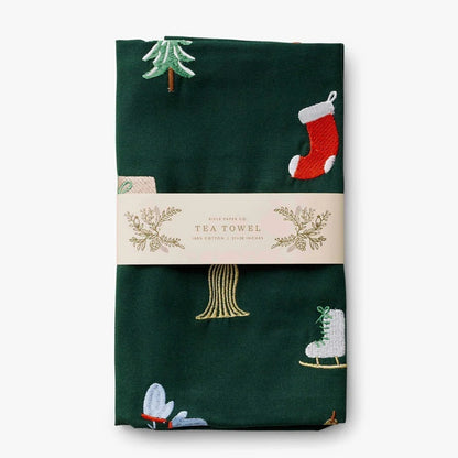Rifle Paper/Kitchen Cloth/Christmas Icons