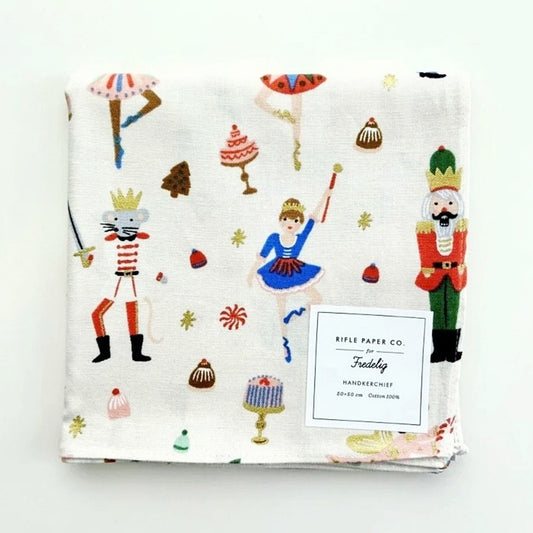 Rifle Paper/Handkerchief/Sweetsland - Cream