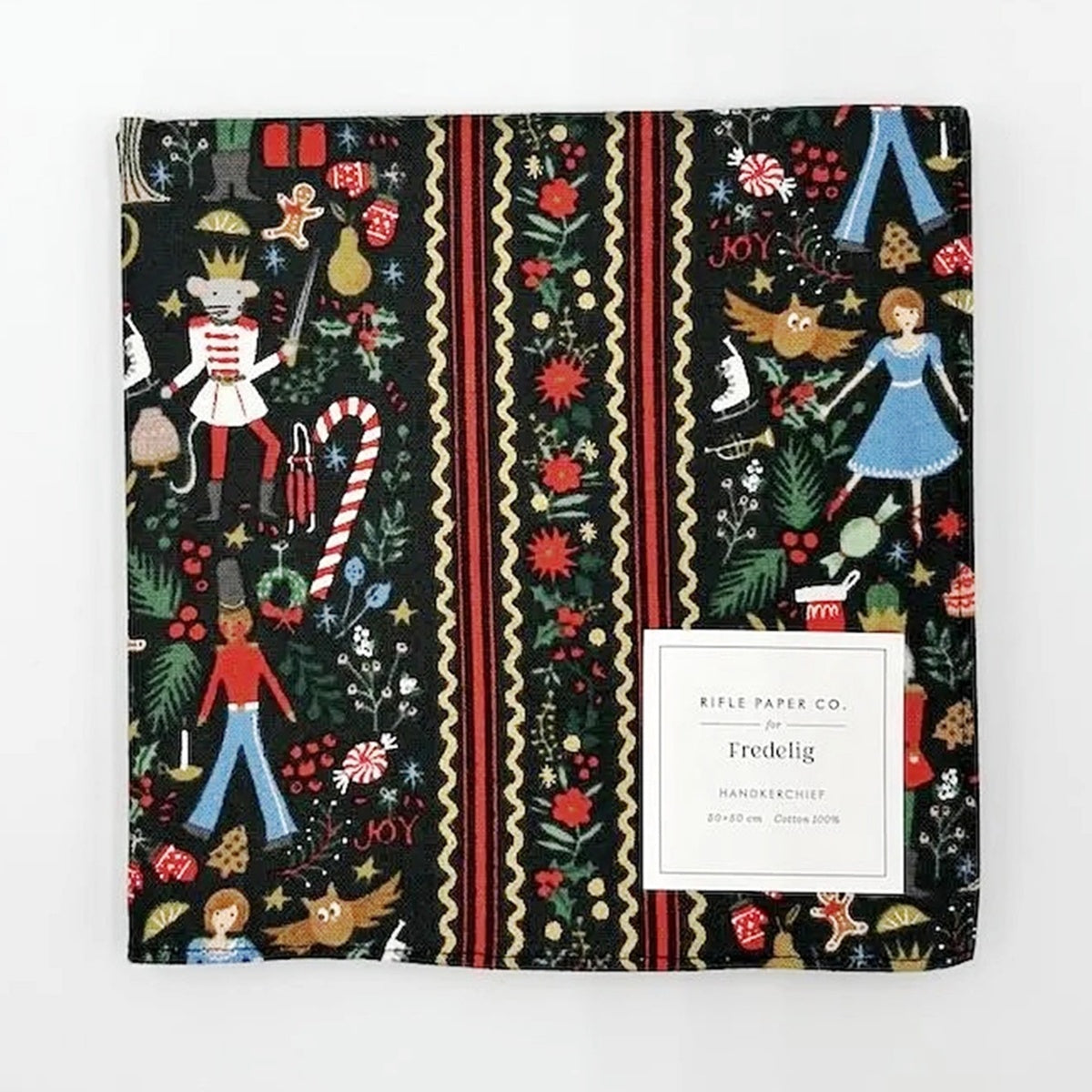 Rifle Paper/Handkerchief/Holly Jolly Christmas Doll - Green