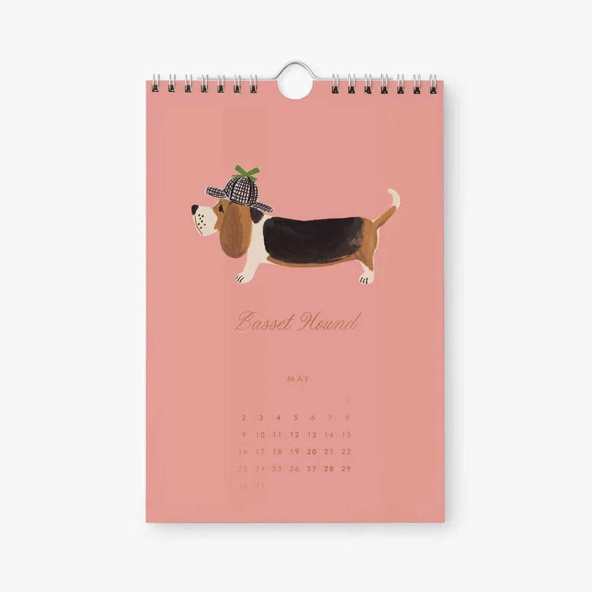 【事前受注販売】Rifle Paper/カレンダー/2027 Kitchen Calendar - Dog of the Month