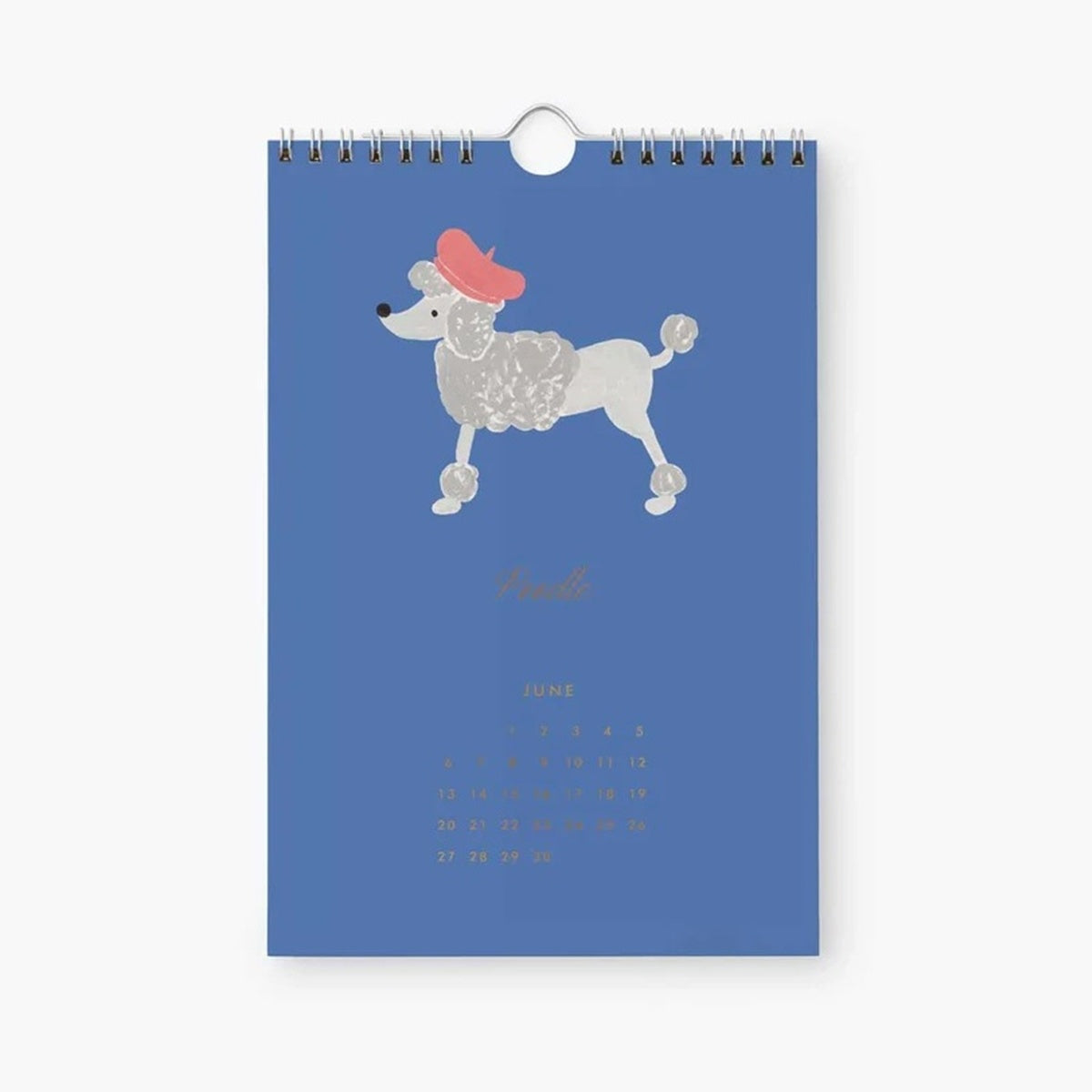 【事前受注販売】Rifle Paper/カレンダー/2027 Kitchen Calendar - Dog of the Month