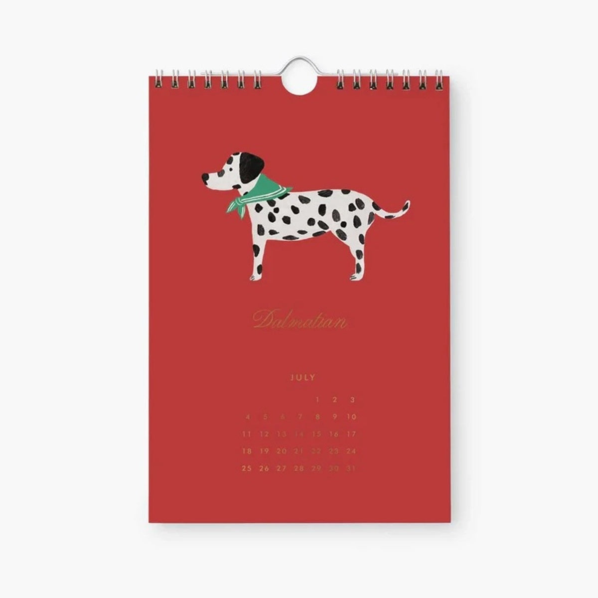 【事前受注販売】Rifle Paper/カレンダー/2027 Kitchen Calendar - Dog of the Month
