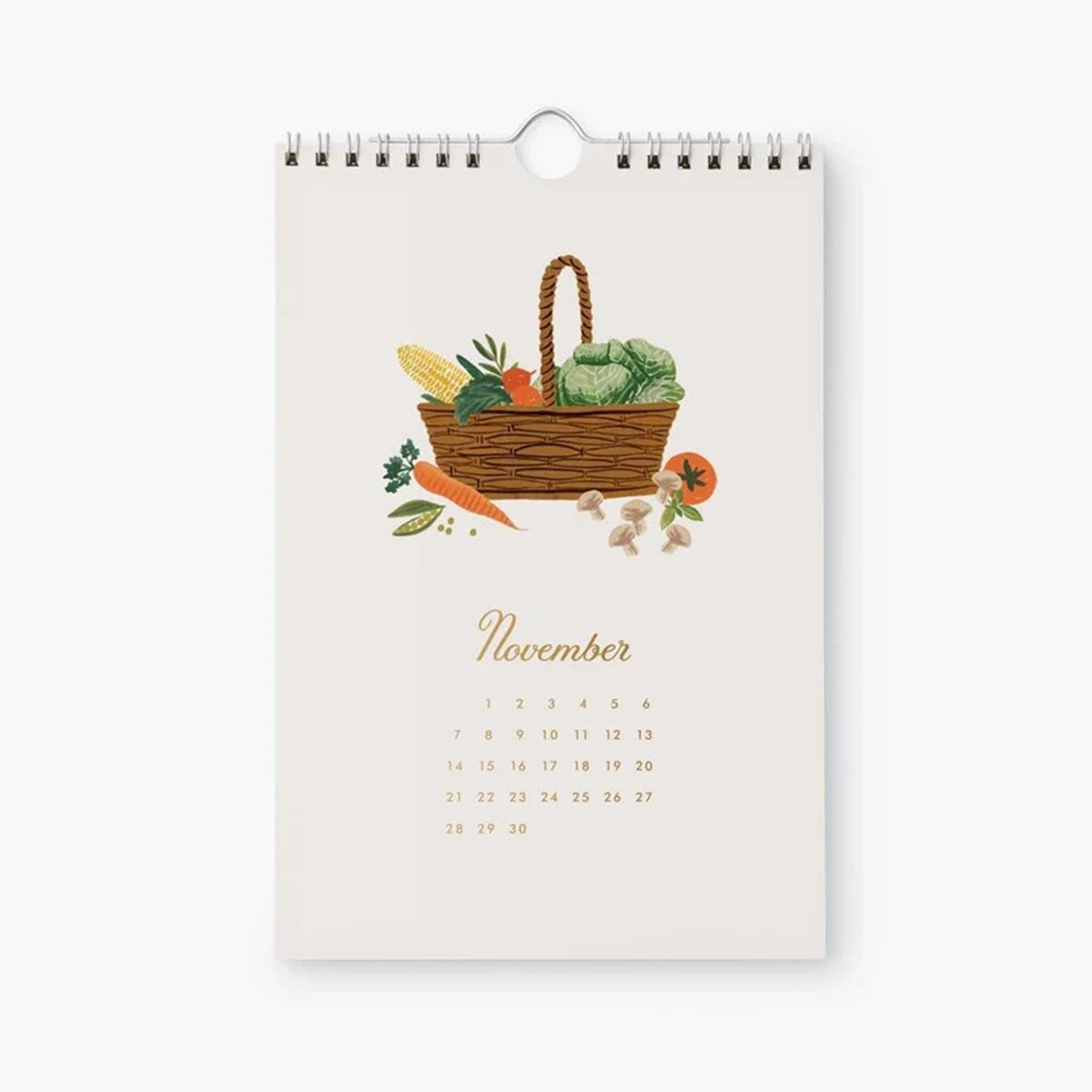 【事前受注販売】Rifle Paper/カレンダー/2027 Kitchen Calendar - Garden Study