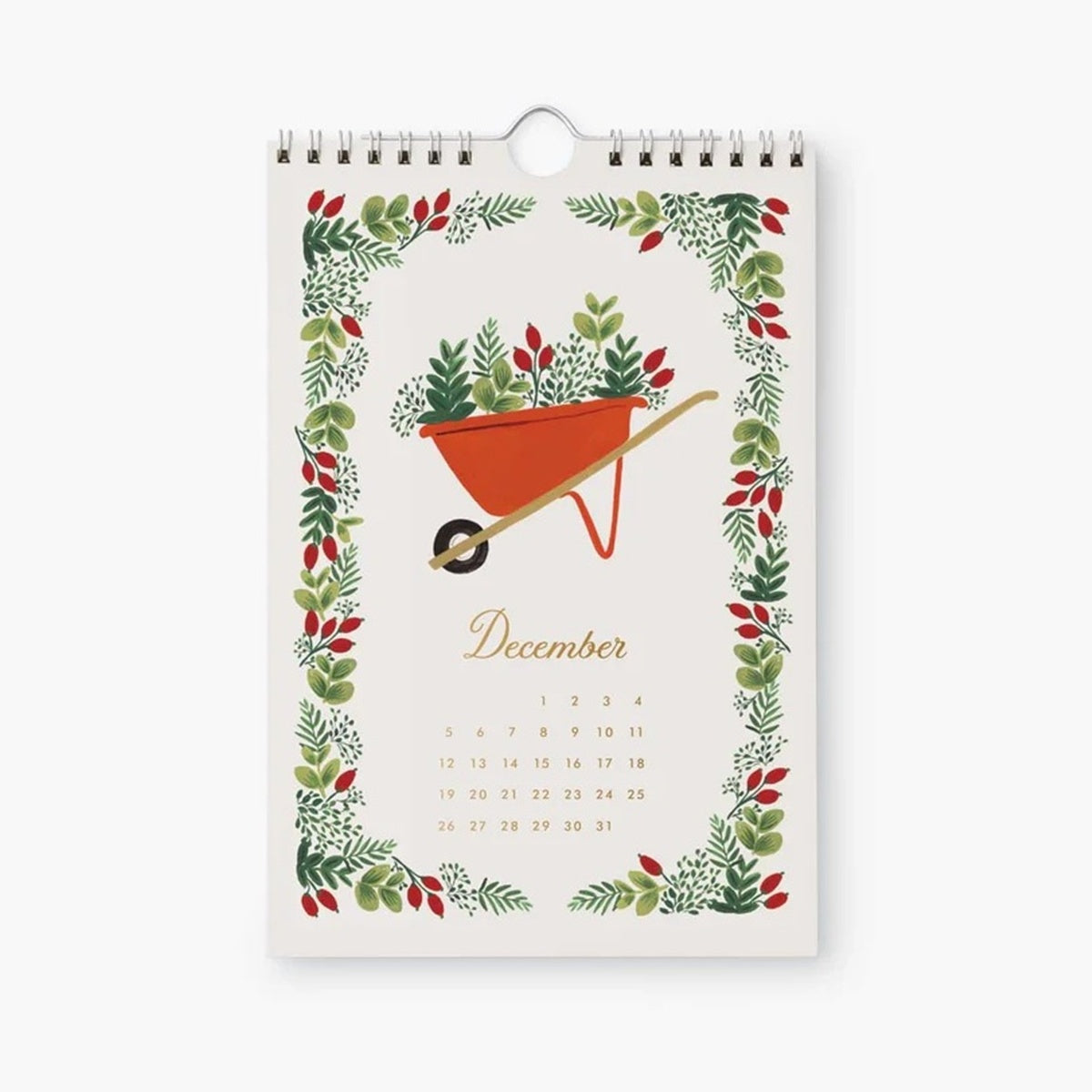 【事前受注販売】Rifle Paper/カレンダー/2027 Kitchen Calendar - Garden Study