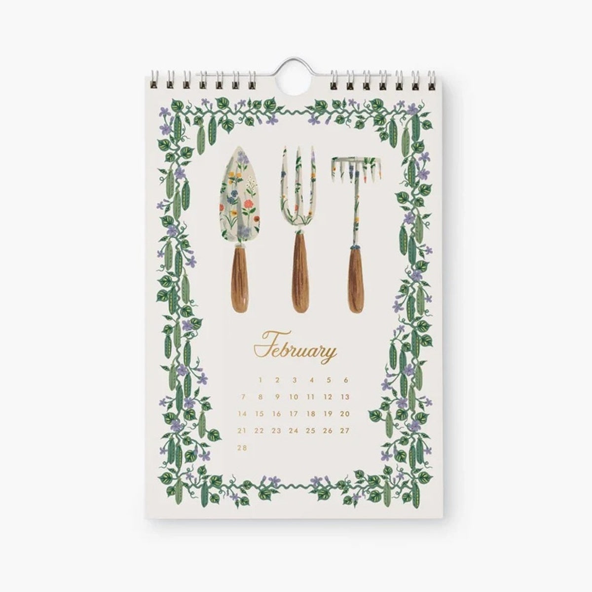【事前受注販売】Rifle Paper/カレンダー/2027 Kitchen Calendar - Garden Study
