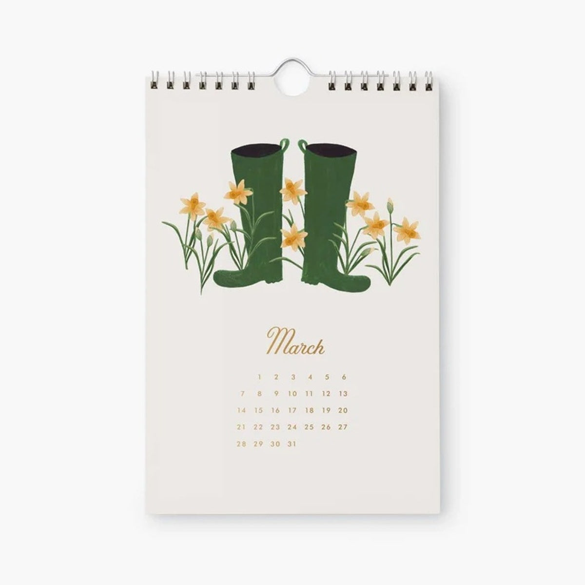 【事前受注販売】Rifle Paper/カレンダー/2027 Kitchen Calendar - Garden Study