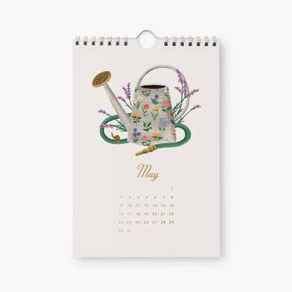 【事前受注販売】Rifle Paper/カレンダー/2027 Kitchen Calendar - Garden Study