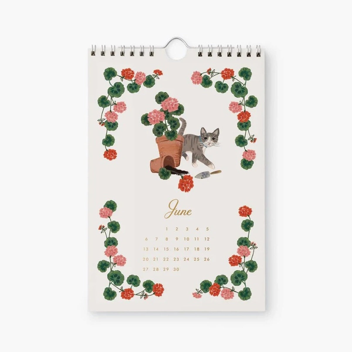 【事前受注販売】Rifle Paper/カレンダー/2027 Kitchen Calendar - Garden Study
