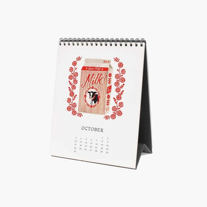 【事前受注販売】Rifle Paper/カレンダー/2027 Desk Calendar - Country Farm