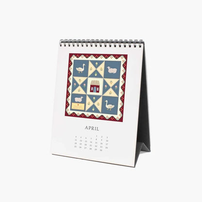【事前受注販売】Rifle Paper/カレンダー/2027 Desk Calendar - Country Farm