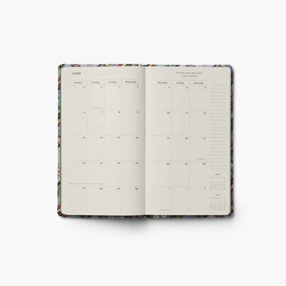 【事前受注販売】Rifle Paper/ダイアリー/2027 12-Month Hardcover Pocket Planner - Paisley