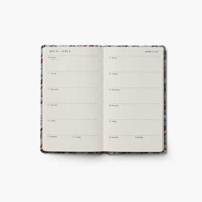【事前受注販売】Rifle Paper/ダイアリー/2027 12-Month Hardcover Pocket Planner - Paisley