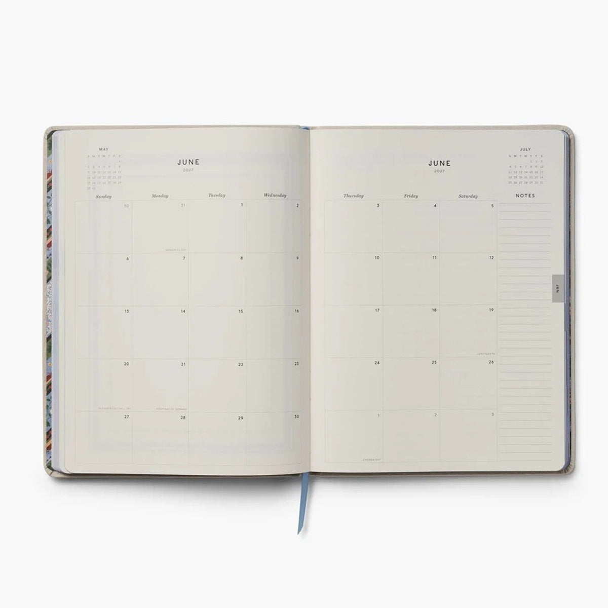 【事前受注販売】Rifle Paper/ダイアリー/2027 12-Month Embroidered Bookbound Planner - Heritage Sampler