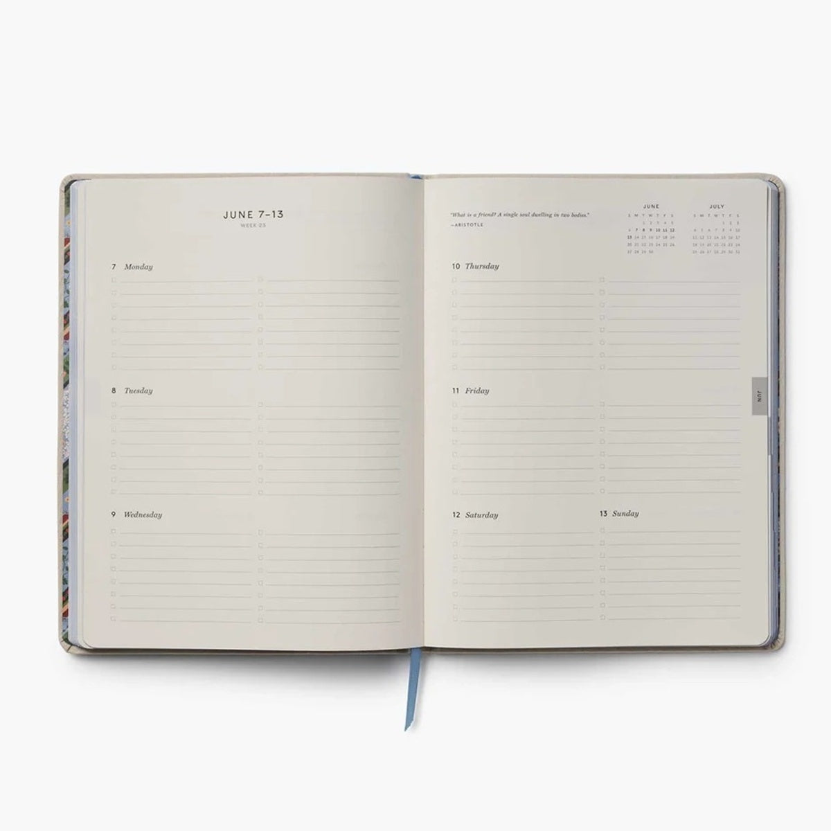 【事前受注販売】Rifle Paper/ダイアリー/2027 12-Month Embroidered Bookbound Planner - Heritage Sampler