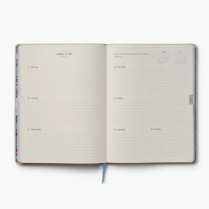 【事前受注販売】Rifle Paper/ダイアリー/2027 12-Month Embroidered Bookbound Planner - Heritage Sampler