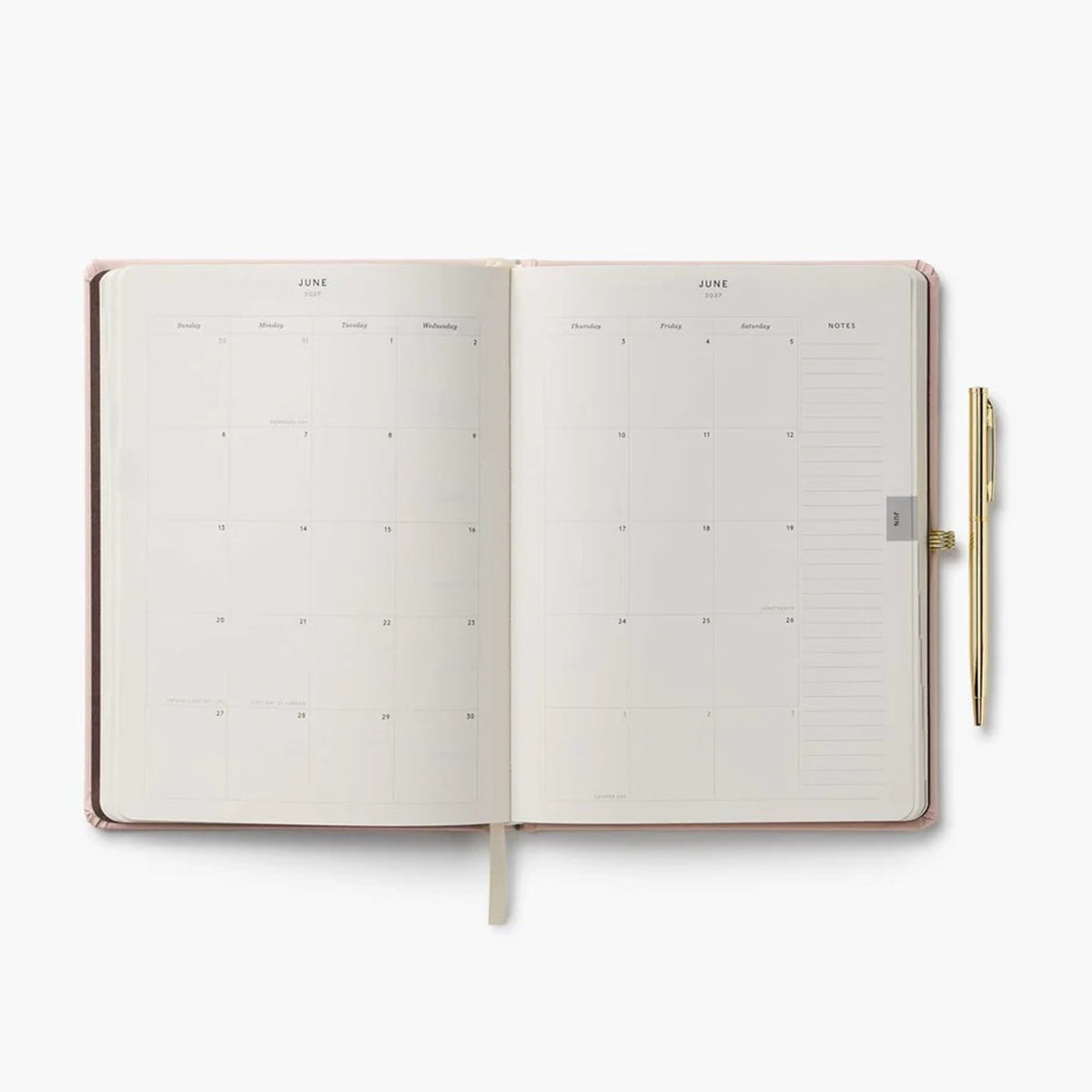 【事前受注販売】Rifle Paper/ダイアリー/2027 12-Month Hardcover Planner with Pen - Paisley