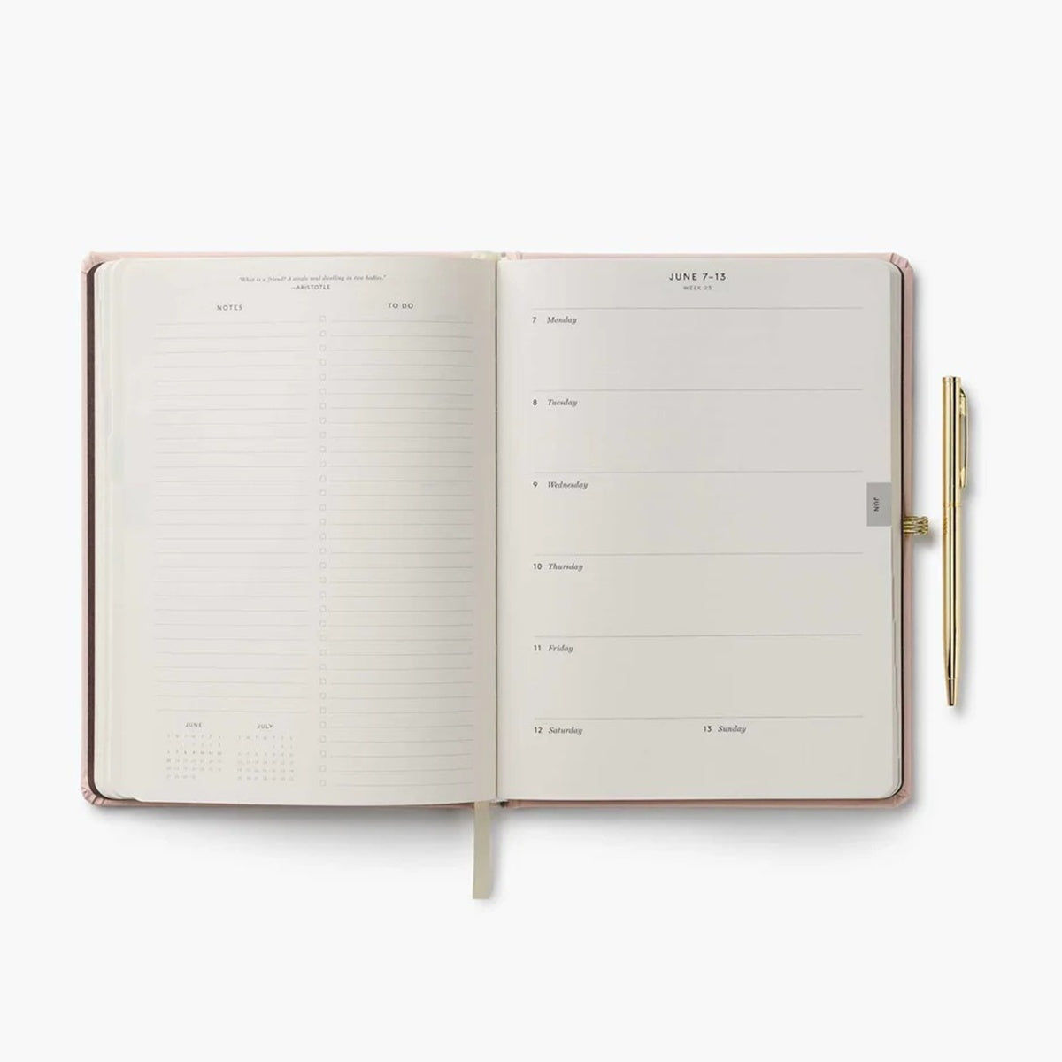 【事前受注販売】Rifle Paper/ダイアリー/2027 12-Month Hardcover Planner with Pen - Paisley