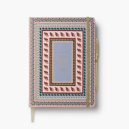 【事前受注販売】Rifle Paper/ダイアリー/2027 12-Month Hardcover Planner with Pen - Paisley