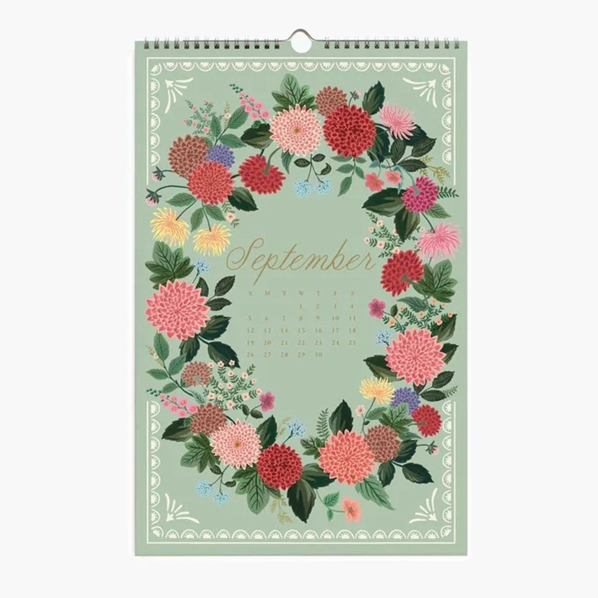 【事前受注販売】Rifle Paper/カレンダー/2027 Wall Calendar - Botanical Garden
