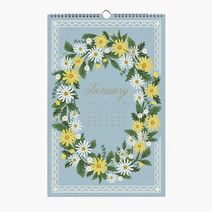 【事前受注販売】Rifle Paper/カレンダー/2027 Wall Calendar - Botanical Garden