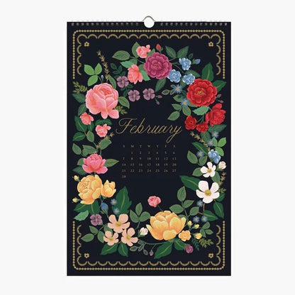 【事前受注販売】Rifle Paper/カレンダー/2027 Wall Calendar - Botanical Garden