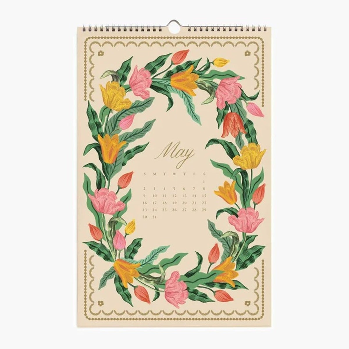 【事前受注販売】Rifle Paper/カレンダー/2027 Wall Calendar - Botanical Garden