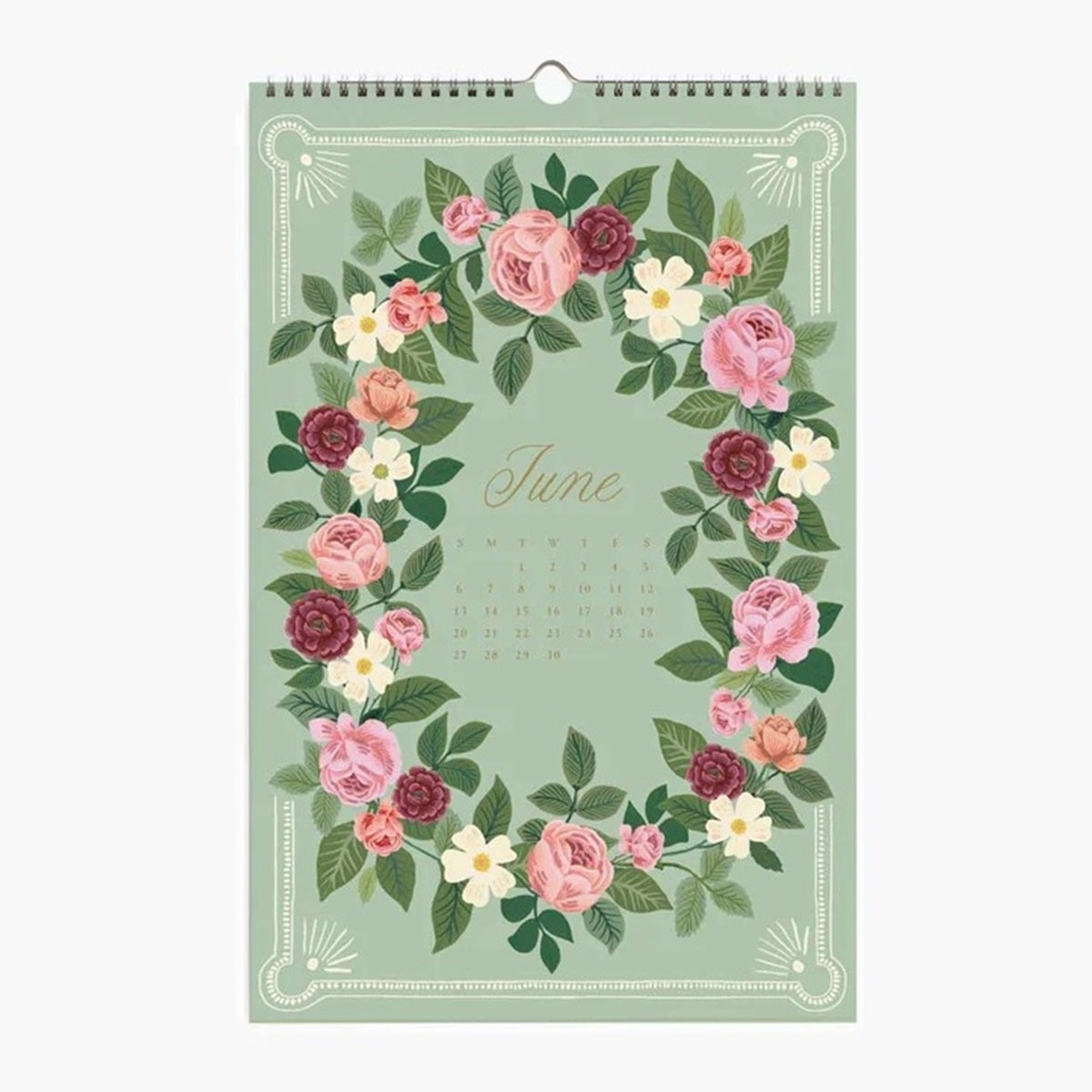 【事前受注販売】Rifle Paper/カレンダー/2027 Wall Calendar - Botanical Garden