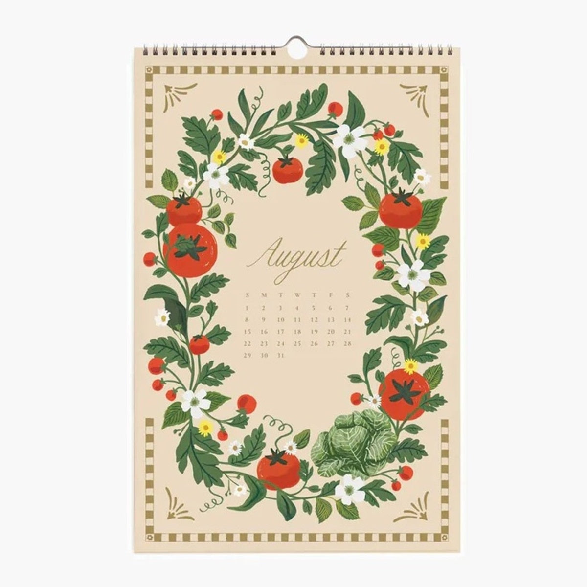 【事前受注販売】Rifle Paper/カレンダー/2027 Wall Calendar - Botanical Garden