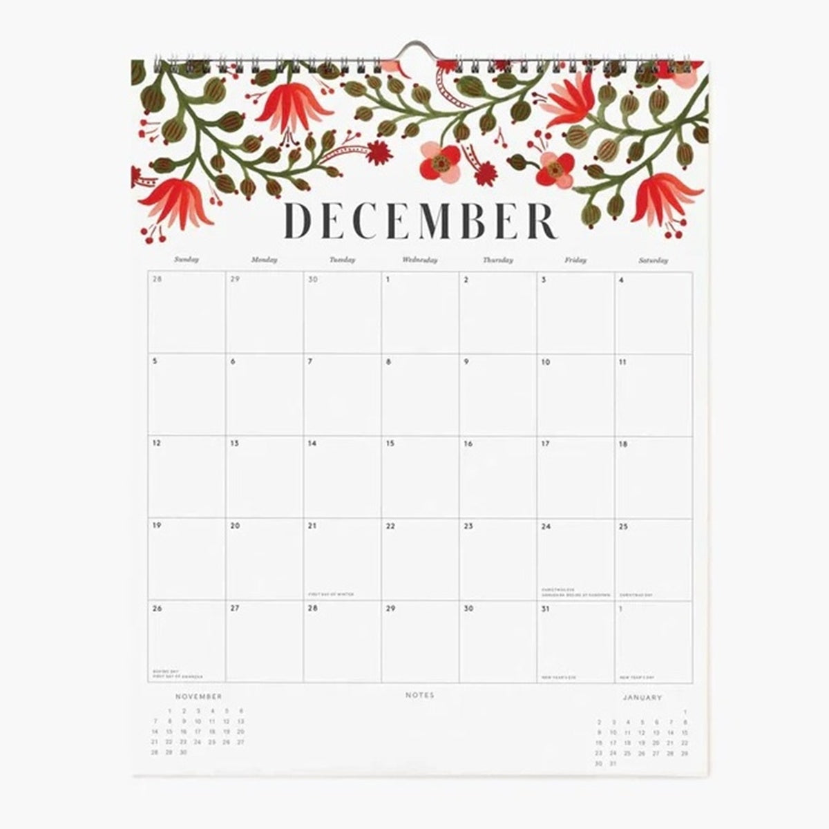 【事前受注販売】Rifle Paper/カレンダー/2027 Appointment Calendar - Floral