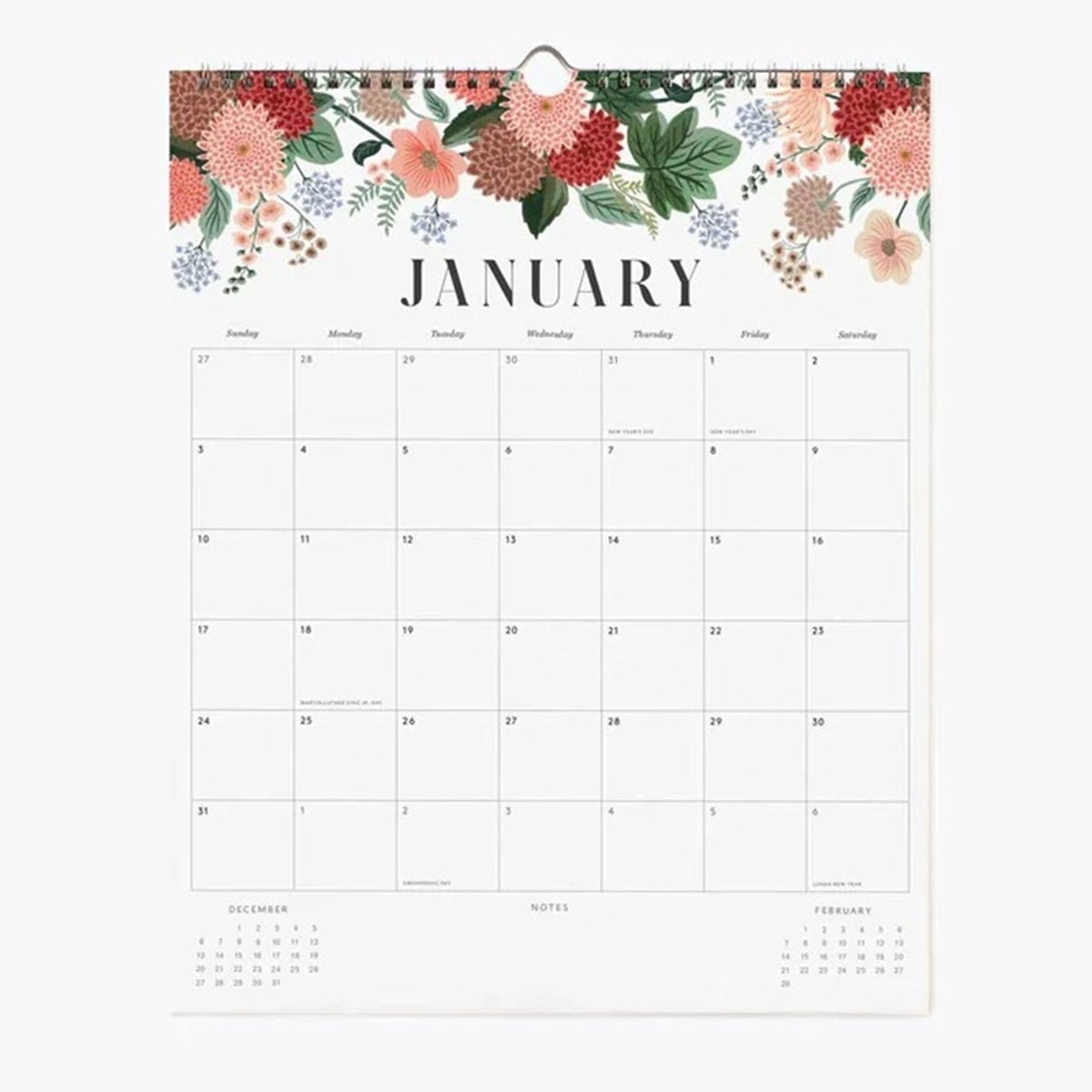 【事前受注販売】Rifle Paper/カレンダー/2027 Appointment Calendar - Floral