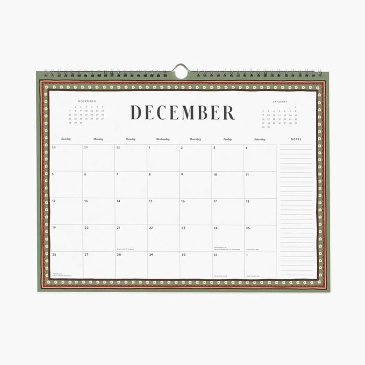 【事前受注販売】Rifle Paper/カレンダー/2027 Appointment Calendar - Paisley