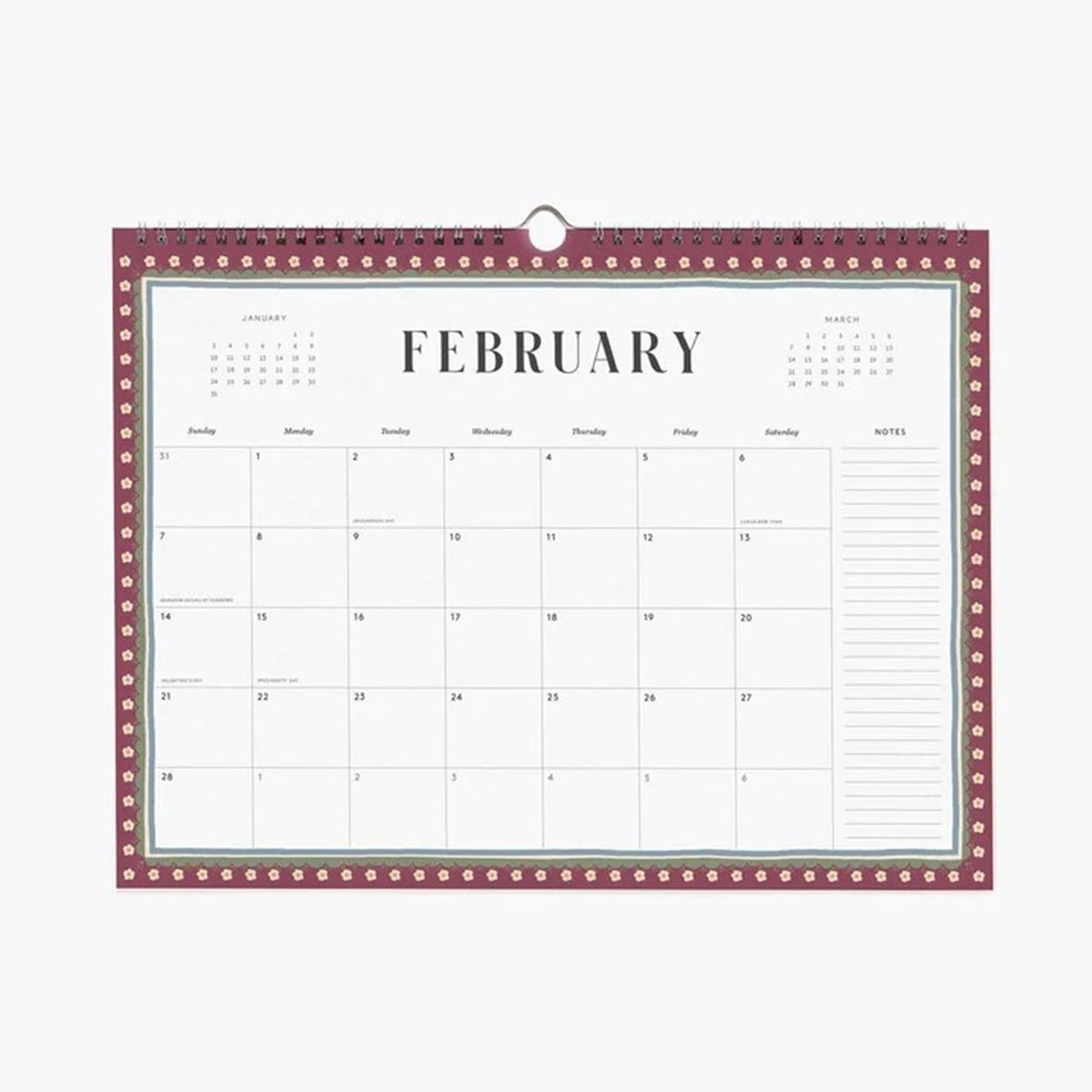 【事前受注販売】Rifle Paper/カレンダー/2027 Appointment Calendar - Paisley