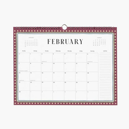 【事前受注販売】Rifle Paper/カレンダー/2027 Appointment Calendar - Paisley